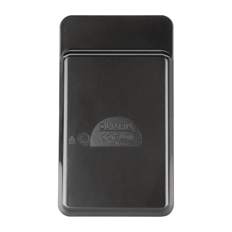 Olympia Black Plastic Tip Tray - DL158  Olympia   
