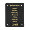 Beaumont Adjustable Opening Hours Display - DL226  Beaumont   