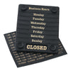 Beaumont Adjustable Opening Hours Display - DL226  Beaumont   