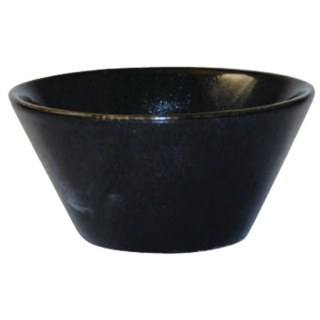 Churchill Bit on the Side Black Zest Snack Bowls 116mm (Pack of 12) - DL403 Bowls Churchill