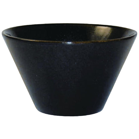 Churchill Bit on the Side Black Zest Bowls 129mm (Pack of 6) - DL425 Bowls Churchill