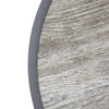 Bolero Fibre Glass Round Table Top Wood Effect 580mm - DL486 Wood Effect Table Tops Bolero   