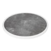Bolero Fibre Glass Round Table Top Dark Stone Effect 580mm - DL488 Stone Effect Table Tops Bolero   