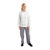 Whites Chicago Unisex Chefs Jacket Long Sleeve XS - DL710-XS Whites Chef Jackets and Tunics Whites Chefs Clothing   