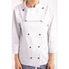 Whites Chicago Unisex Chefs Jacket Long Sleeve L - DL710-L Whites Chef Jackets and Tunics Whites Chefs Clothing   