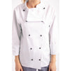 Whites Chicago Unisex Chefs Jacket Long Sleeve XS - DL710-XS Whites Chef Jackets and Tunics Whites Chefs Clothing   