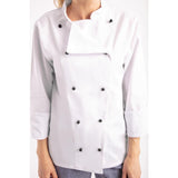 Whites Chicago Unisex Chefs Jacket Long Sleeve XS - DL710-XS Whites Chef Jackets and Tunics Whites Chefs Clothing   