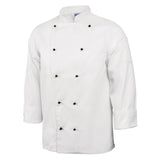 Whites Chicago Unisex Chefs Jacket Long Sleeve M - DL710-M Whites Chef Jackets and Tunics Whites Chefs Clothing   