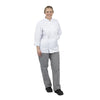 Whites Unisex Vegas Chefs Trousers Black and White Check L - DL712-L Whites Chef Trousers Whites Chefs Clothing   