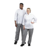 Whites Unisex Vegas Chefs Trousers Black and White Check L - DL712-L Whites Chef Trousers Whites Chefs Clothing   