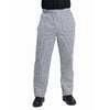 Whites Unisex Vegas Chefs Trousers Black and White Check L - DL712-L Whites Chef Trousers Whites Chefs Clothing   