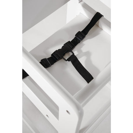 Bolero Wooden High Chair Antique White Finish - DL833  Bolero   