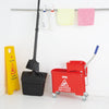 Jantex Kentucky Red Mop Bucket and Wringer 20Ltr - DL912  Jantex   