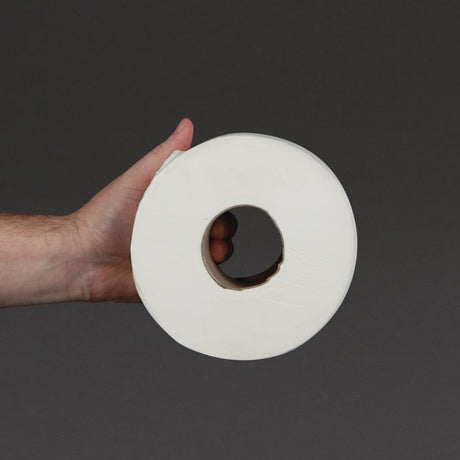 Jantex Mini Jumbo Roll Refill 2ply 150m (Pack of 12) - DL918  Jantex   