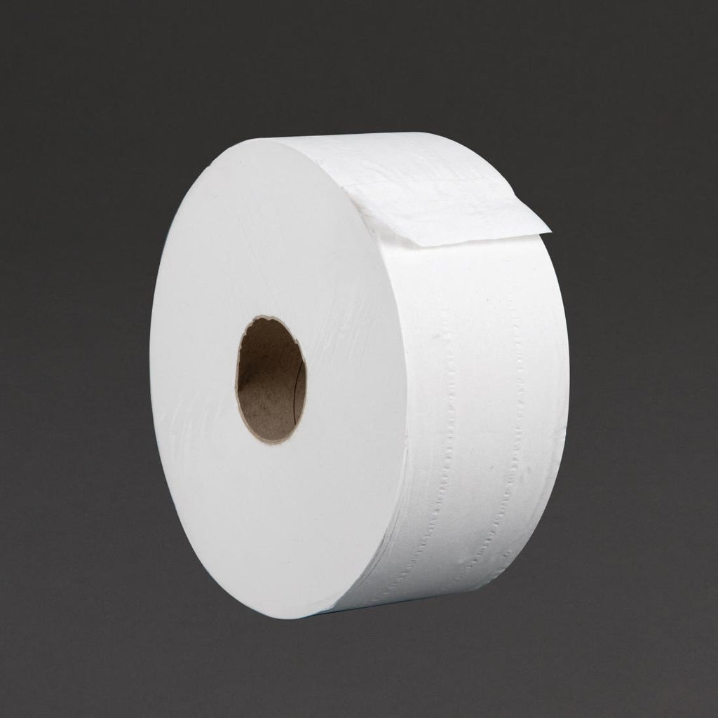 Jantex Jumbo Roll Refill 2ply 300m (Pack of 6) - DL919  Jantex   