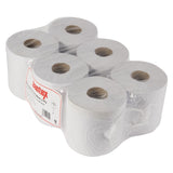 Jantex Centrefeed White Rolls 2-Ply 120m (Pack of 6) - DL920  Jantex   