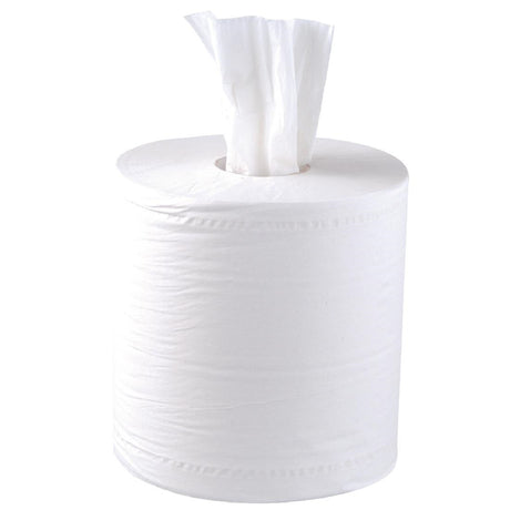 Jantex Centrefeed White Rolls 2-Ply 120m (Pack of 6) - DL920  Jantex   