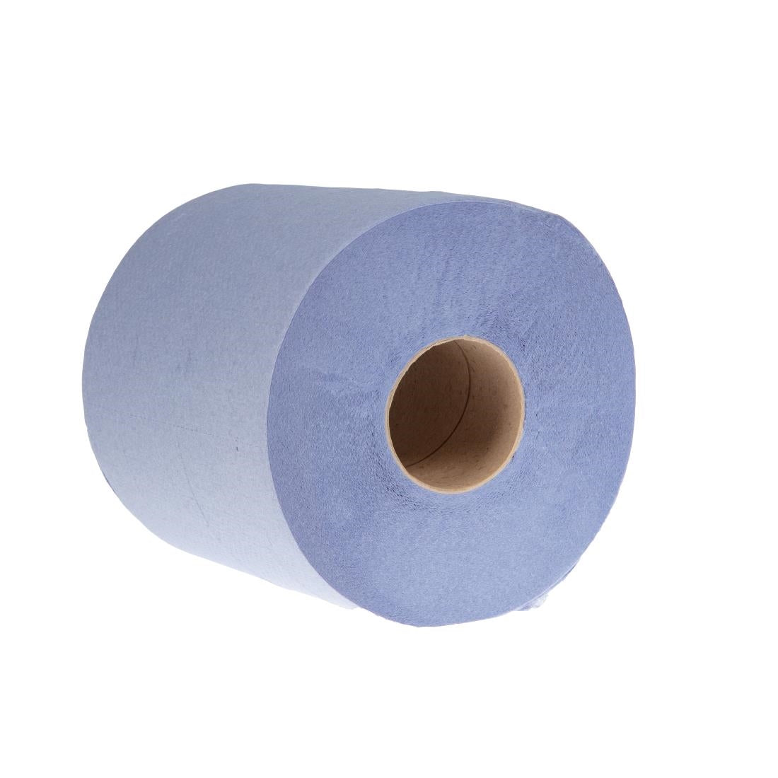 Jantex Centrefeed Blue Rolls 2-Ply 120m (Pack of 6) - DL921  Jantex   