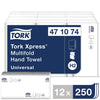 Tork Z Fold Paper Hand Towels White 1-Ply 250 Sheets (Pack of 12) - DL931  Tork   