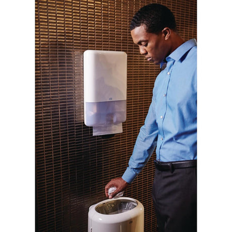 Tork Z Fold Paper Hand Towels White 1-Ply 250 Sheets (Pack of 12) - DL931  Tork   