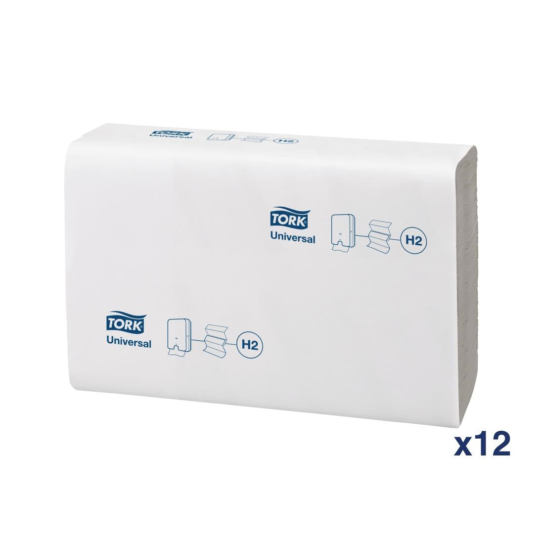 Tork Z Fold Paper Hand Towels White 1-Ply 250 Sheets (Pack of 12) - DL931  Tork   