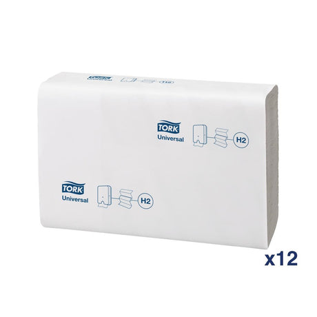 Tork Z Fold Paper Hand Towels White 1-Ply 250 Sheets (Pack of 12) - DL931  Tork   