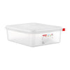 Araven Polypropylene 1/2 Gastronorm Food Container 6.5Ltr (Pack of 4) - DL982  Araven   
