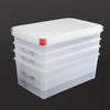 Araven Polypropylene 1/1 Gastronorm Food Storage Box 28Ltr (Pack of 4) - DL984  Araven   
