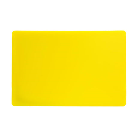 Hygiplas Thick Low Density Yellow Chopping Board 450x300x20mm - DM002  Hygiplas   