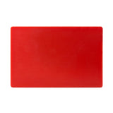 Hygiplas Thick Low Density Red Chopping Board 450x300x20mm - DM004  Hygiplas   