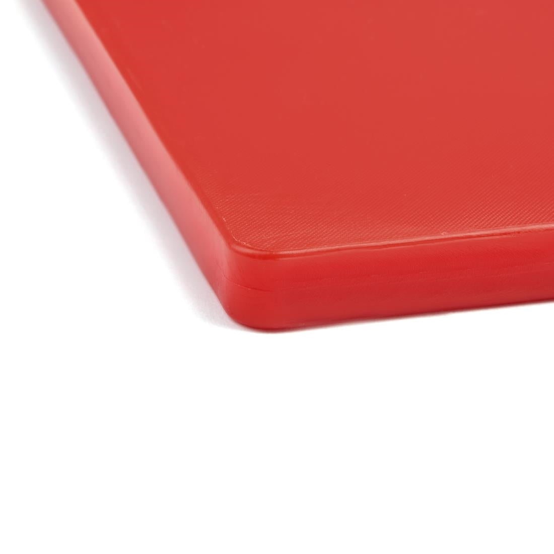 Hygiplas Thick Low Density Red Chopping Board 450x300x20mm - DM004  Hygiplas   