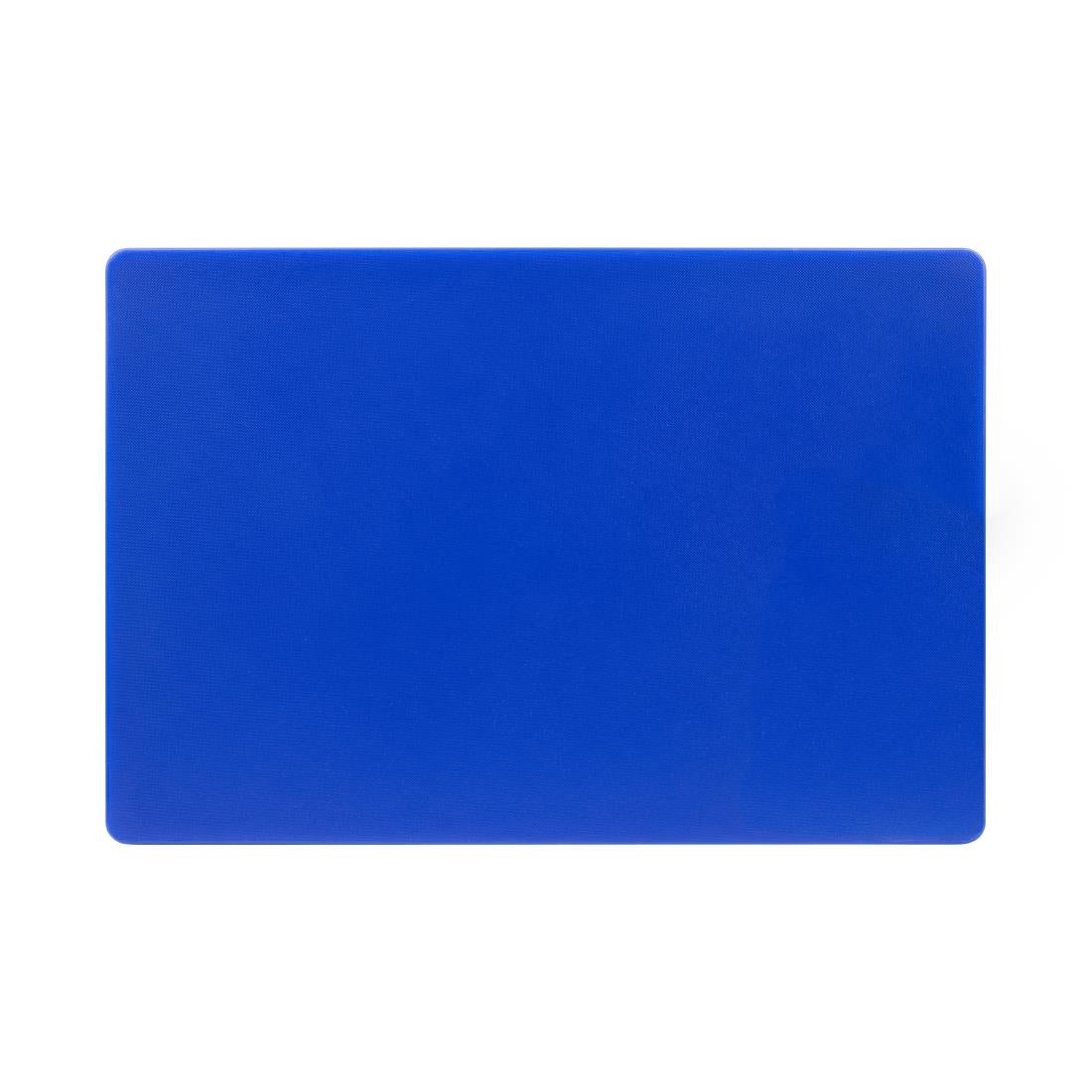 Hygiplas Thick Low Density Blue Chopping Board 450x300x20mm - DM005  Hygiplas   
