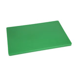 Hygiplas Thick Low Density Green Chopping Board 450x300x20mm - DM006  Hygiplas   