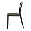 Newquay Ocean Plastic Outdoor Chair in Black (Pack of 4) - DM088 Plastic Chairs Everyday   
