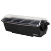 San Jamar Condiment Dispenser 4 Tray - DM112  San Jamar   
