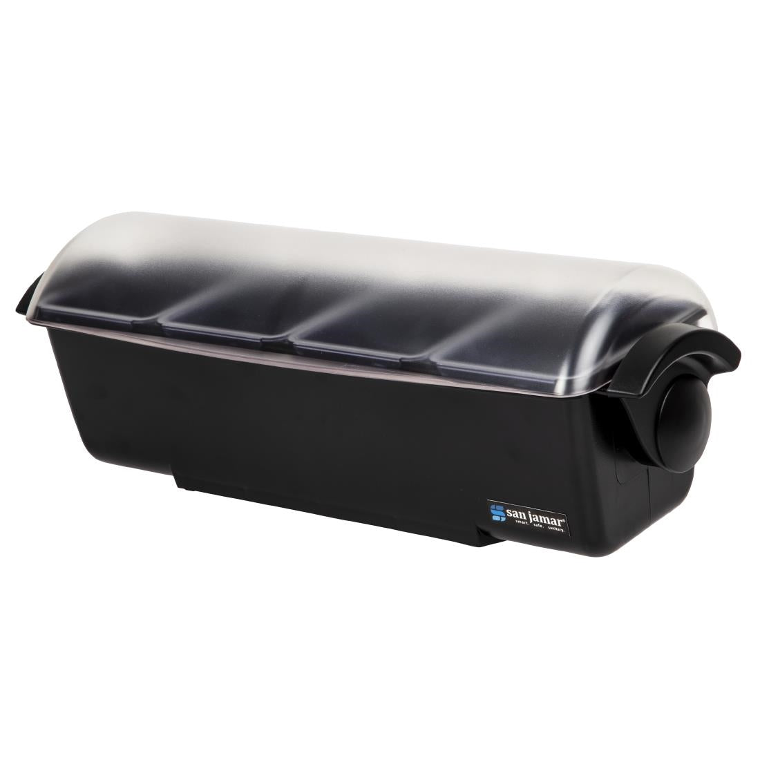 San Jamar Condiment Dispenser 4 Tray - DM112  San Jamar   