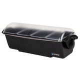 San Jamar Condiment Dispenser 4 Tray - DM112  San Jamar   