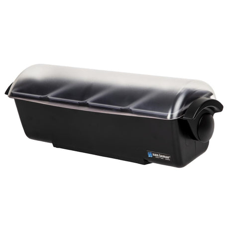 San Jamar Condiment Dispenser 4 Tray - DM112  San Jamar   