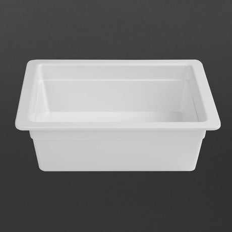 Olympia Kristallon Melamine 1/2 Gastronorm Dish 100mm - DM153  Olympia   