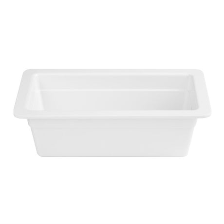 Olympia Kristallon Melamine 1/3 Gastronorm Dish 100mm - DM154  Olympia   