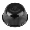 Olympia Kristallon Melamine Fluted Ramekins Black 70mm (Pack of 12) - DM163 Melamine and Polycarbonate Olympia   