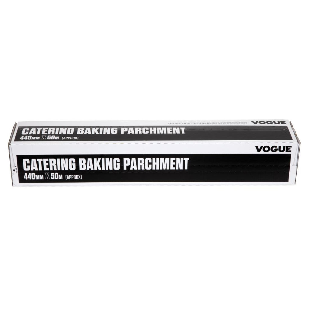 Vogue Baking Parchment Paper 440mm x 50m - DM177  Vogue   