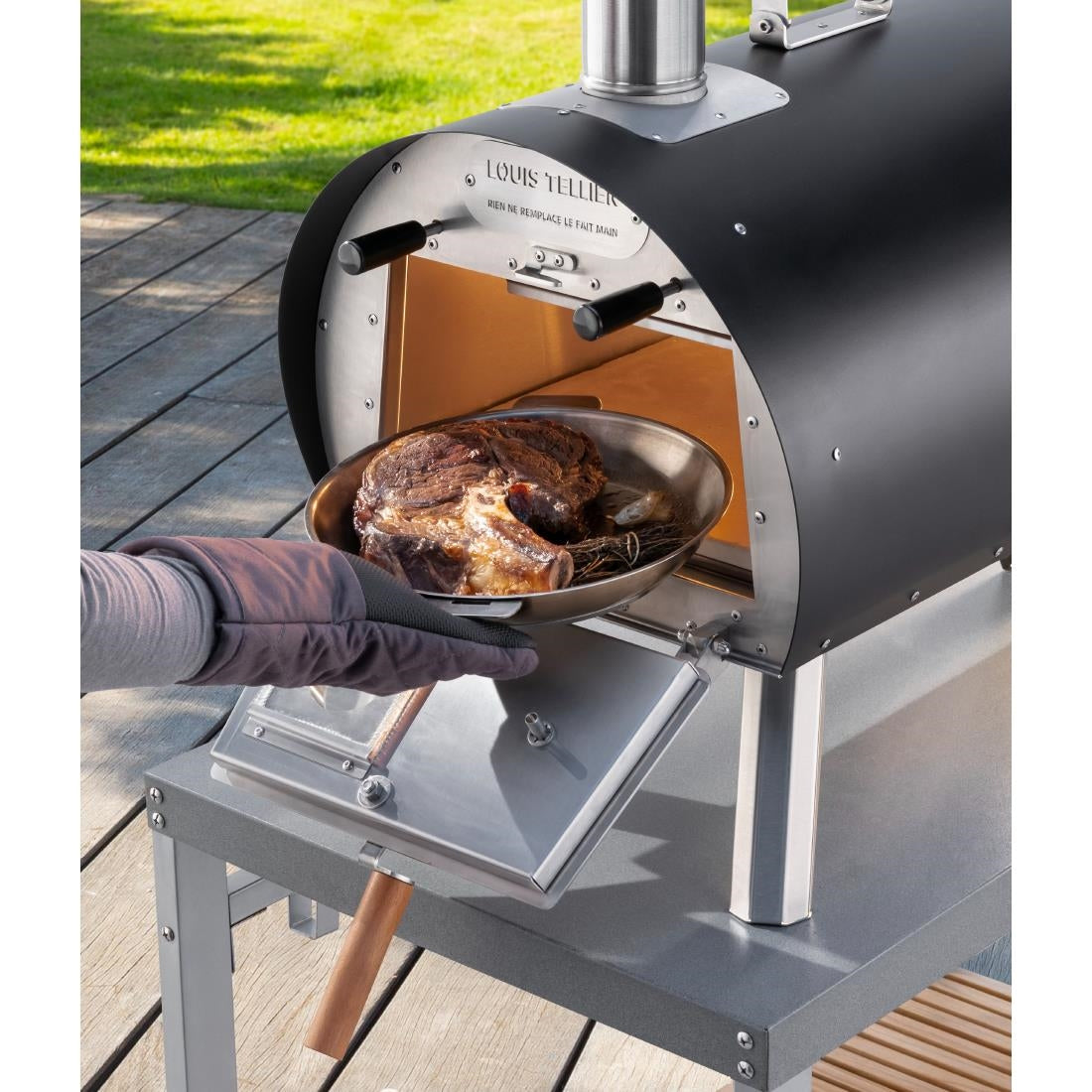 Louis Tellier Marcel Wood-Fired Outdoor Oven MARC01 - DM180  Tellier   