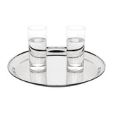 Olympia Stainless Steel Round Service Tray 355mm - DM193  Olympia   