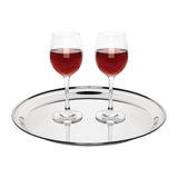 Olympia Stainless Steel Round Service Tray 355mm - DM193  Olympia   