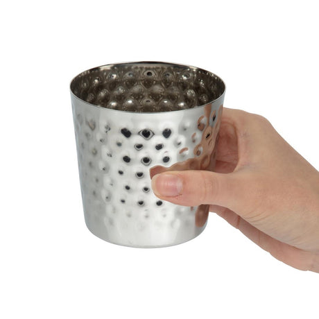 Olympia Stainless Steel Chip Cup - DM210  Olympia   