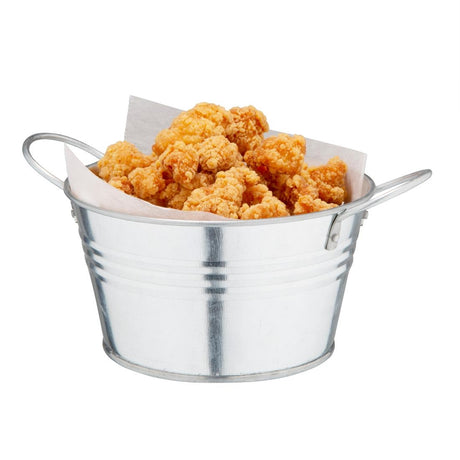 Olympia Mini Metal Food Bucket Shallow 150mm - DM214  Olympia   