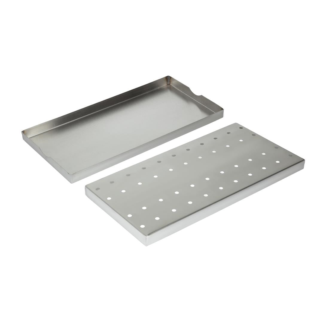 Olympia Stainless Steel Drip Tray 400 x 200mm - DM219  Olympia   