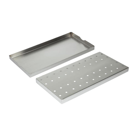 Olympia Stainless Steel Drip Tray 400 x 200mm - DM219  Olympia   