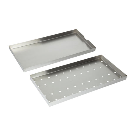 Olympia Stainless Steel Drip Tray 400 x 200mm - DM219  Olympia   
